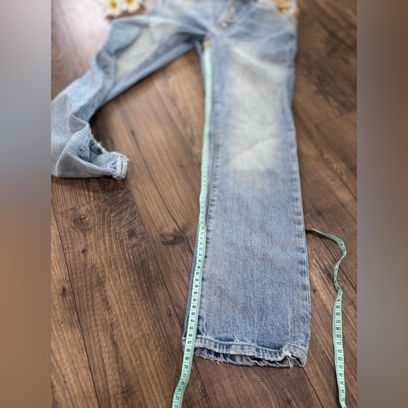 We The Free Women’s Novelty Embellished Jeans Size 25 - Picture 8 of 13